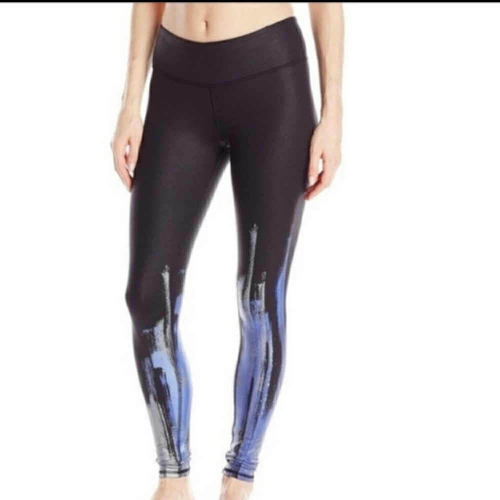 Alo Yoga Airbrush Painted Hi‎ waist leggings sz M